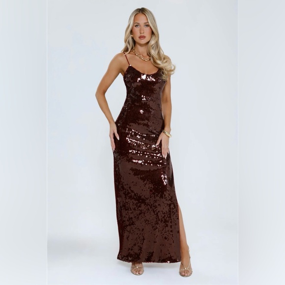 Hello Molly Dresses & Skirts - Sequin Maxi Dress